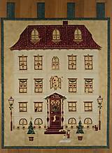 Dekorácie - Adventný kalendár DOMČEK  (3) - 15131921_