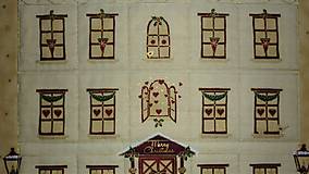 Dekorácie - Adventný kalendár DOMČEK  (3) - 15131922_