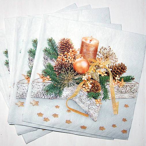 Papier - Sada servítok 6 ks - 15133333_