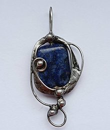 Náhrdelníky - Prívesok Lapis Lazuli - 15131143_
