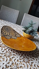 Nádoby - Keramický tanier SUN - 15132275_