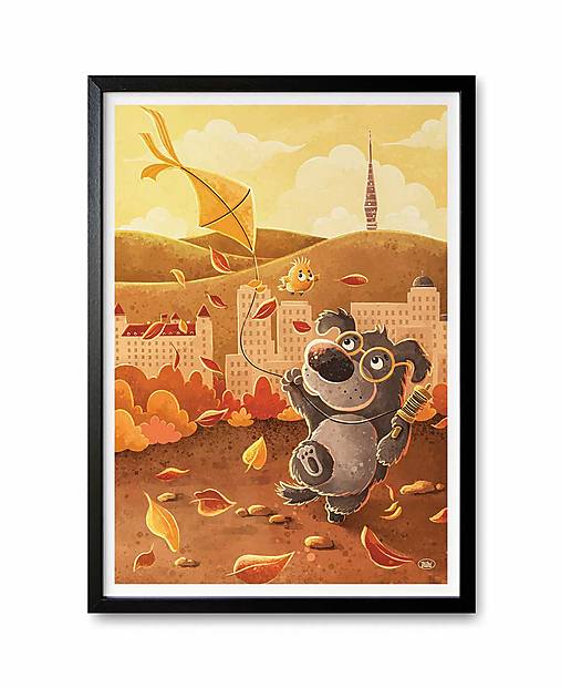 Grafika - Detský poster Kamzík - 15130738_