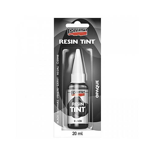 Farby-laky - Tekuté farbivo do živice 20 ml - Čierne P40073 - 15130482_