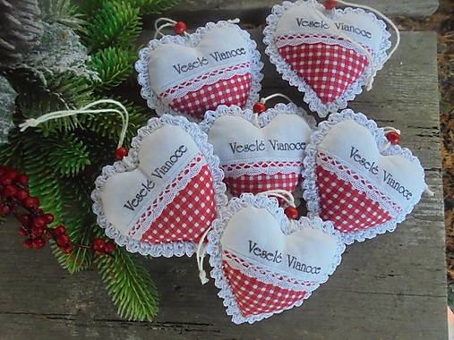 Dekorácie - Vianočné ozdoby na stromček-vidiecke - 15132144_