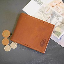 Peňaženky - Kožená peňaženka - Alex s výklop. kapsou a RFID- Sleva! - 15136095_