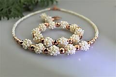 Náhrdelníky - perly pravé náhrdelník , náramok náušnice - 15135988_