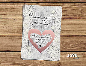 Papiernictvo - Vianočná stieracia kartička Oznámenie o čakaní bábätka s obálkou (Zasnežený dizajn s ružovým srdiečkom) - 15137937_