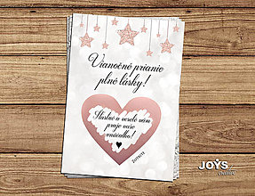 Papiernictvo - Vianočná stieracia kartička Oznámenie o čakaní bábätka s obálkou (Dizajn s iskričkovým pozadím a hviezdami) - 15137946_