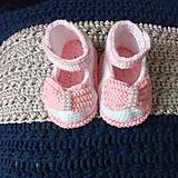 Detské topánky - Papučky pre novorodencov - 15135765_