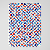 Úžitkový textil - Deka s abstraktnými geometrickými vzormi - 15134299_