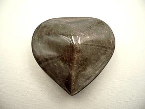 Minerály - Obsidián stříbrný 51 mm, č.3f - 15134927_