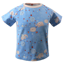 Detské oblečenie - tričko modré slůně v. 80, 86, 98, 104 - 15134684_