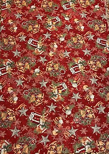 Úžitkový textil - Vianočný gobelínový obrus - 15140519_