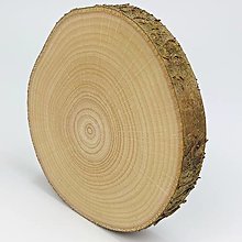 Dekorácie - Drevené plátky lieskové Ø 1-10cm (Ø 4-5cm hrúbka cca 8-9mm) - 15140151_