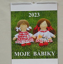 Papiernictvo - Kalendár MOJE BÁBIKY 2023 - 15148401_