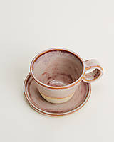 Nádoby - Hravé Cappuccino Kvet  - 15146296_