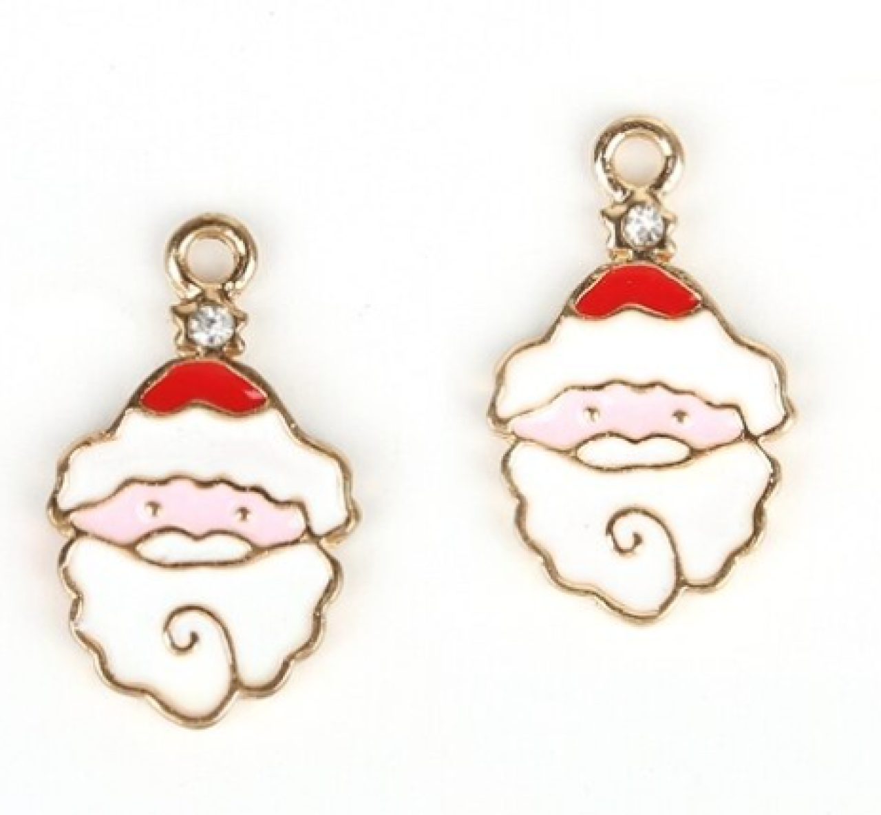 PR104 Prívesok vianočný Santa 1,4 x 2,4 cm
