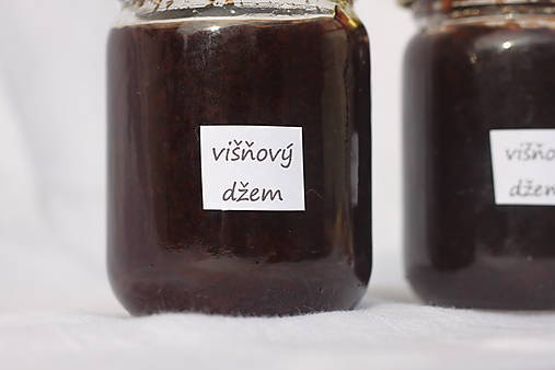 Domáci višňový džem bez éčiek a bez konzervantov (200ml)