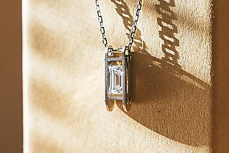 Náhrdelníky - náhrdelník so zirkónom - 15152574_
