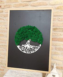 Obrazy - Strom života Smaragd - 15152519_