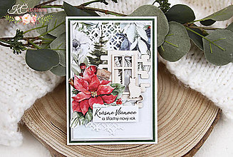 Papiernictvo - Vianočná pohľadnica "Prípravy na Vianoce II" - 15156795_