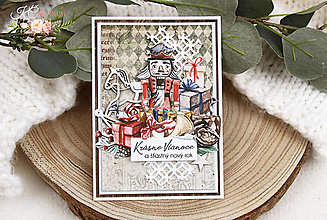 Papiernictvo - Vianočná pohľadnica "Hudobné Vianoce II" - 15156811_