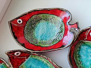 Nádoby - keramika misa..rybka (Rybka velka) - 15155220_