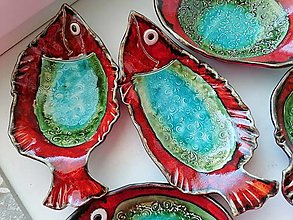 Nádoby - keramika misa..rybka (Rybka dlha) - 15155223_