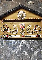 Nádoby - Poštová schránka drevená - 15160196_
