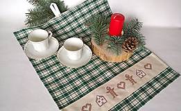 Dekorácie - Vianočná kuchyňská utierková dekorácia - 15159540_