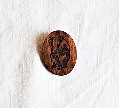 Brošne - Brošňa z dreva - Jazvec 1 - 15160078_