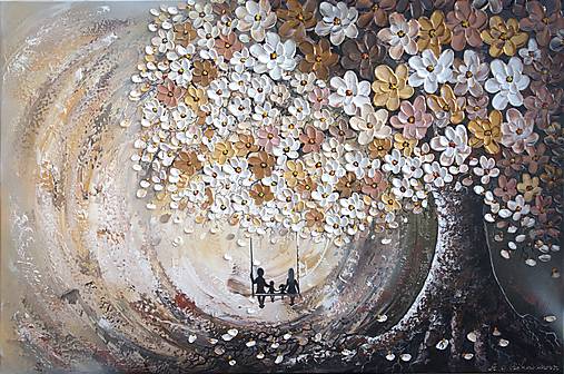 Obrazy - Rodinný strom 150x100 - 15157935_