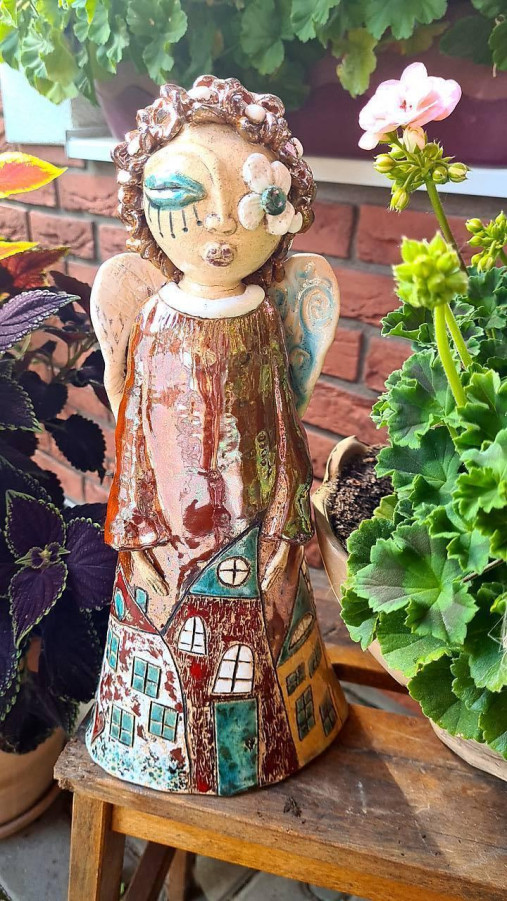 Sochy - Anjjel strážca vášho domu - 15158048_