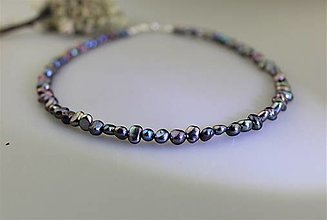 Náhrdelníky - perly pravé náhrdelník - 15165152_