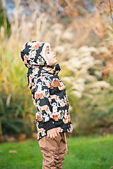 Detské oblečenie - softshell bunda s barančekom  zvieratká užsia - 15163483_