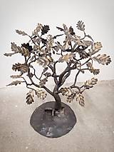 Dekorácie - Kovaný bonsai - dub - 15162357_