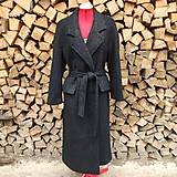 Bundy a kabáty - Oversize vlnený zimný kabát (rôzne farby) - 15163337_