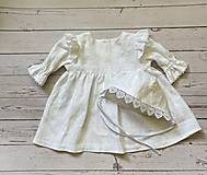 Detské oblečenie - Ľanové šaty pre deti - 15165061_