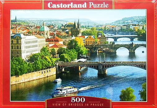 PUZZLE Castorland, 500, Praha