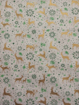 Úžitkový textil - Obrus Vianočný drobný vzor 55x55 - 15166344_