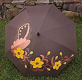 Dáždnik "Žltý kvet v malom"