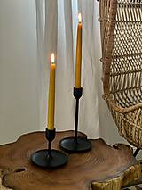 Sviečky - Vysoká sviečka z včelieho vosku - 15171688_