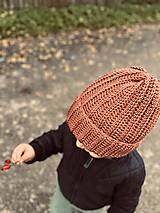 Detské čiapky - Merino čiapka - 15172565_