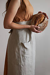 Iné oblečenie - Ľanová zástera - 15171734_