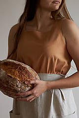 Iné oblečenie - Ľanová zástera - 15171736_