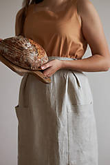 Iné oblečenie - Ľanová zástera - 15171737_