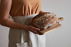 Iné oblečenie - Ľanová zástera - 15171739_