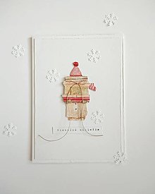 Papiernictvo - Pohľadnica vianočná - 15173843_