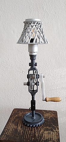 Svietidlá - Lampa z ručnej vŕtačky - 15173318_