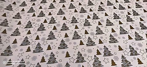 Papiernictvo - Baliaci Papier - 1000 x 700 mm - Vianočný (Vianočný Les) - 15173063_